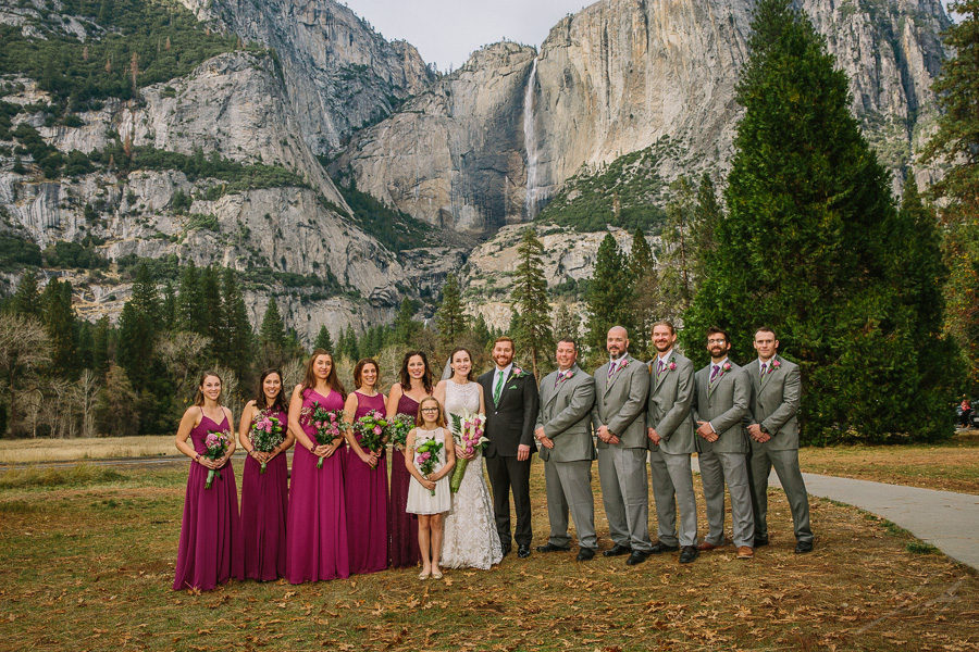 Wedding photography at Yosemite National park